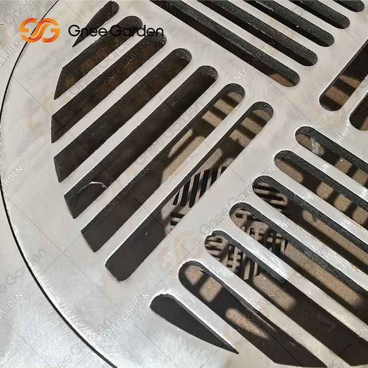 Bbq Grill Barbecue Grill Corten Steel Bbq Outdoor Charcoal Bbq Grill