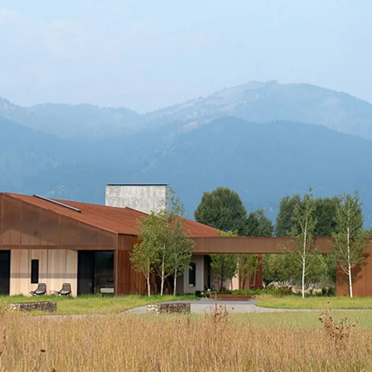 Σχεδιασμός αστικής πρόσοψης Corten Steel