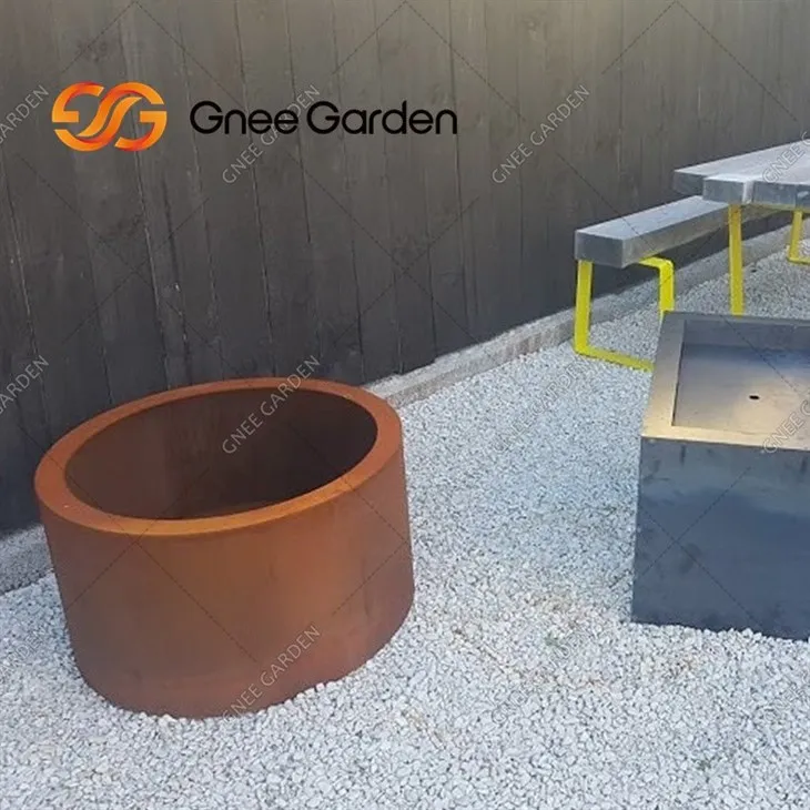 Garden Use Corten Steel Fire Pit