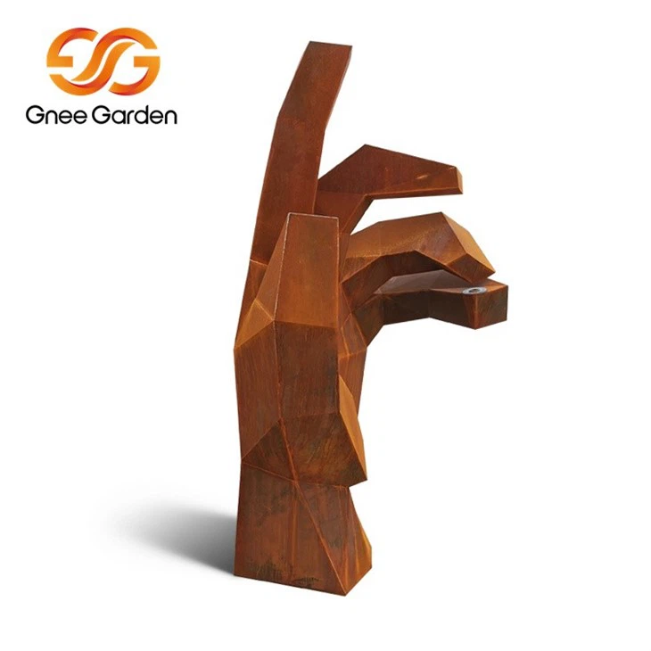 Corten Steel outdoor yard art sculpture