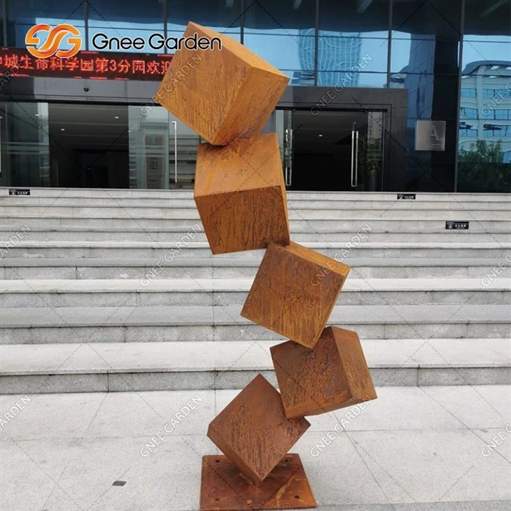 Outdoor Decorative Customized Corten Steel Sculpture