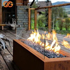 Εξατομικευμένοι λάκκοι αερίου Corten Steel