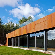 Corten Steel Panel Διάτρητη Διακόσμηση Πρόσοψης Εσωτερικού Τοίχου Υπόγειο Οικιακή Διασκέδαση Εμπόριο Χρήση