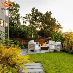 Corten Steel Ορθογώνιο Αέριο Φωτιά Λάκκος