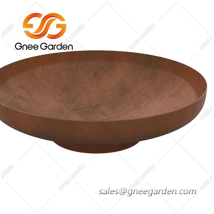 Weathering Steel portable  fire pit